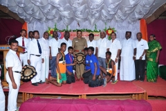 59 TH SPORTS DAY - 16.10.2015 PRIZE DISTRIBUTION FUNCTION - CHIEF GUEST MR. P. SUGUMAR, INSPECTOR OF POLICE, NAGAMALAI(H8) GIVIEN THE BEST IN GAMES SHIELD